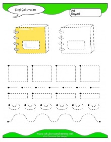 Çizgi Çalışma Sayfaları